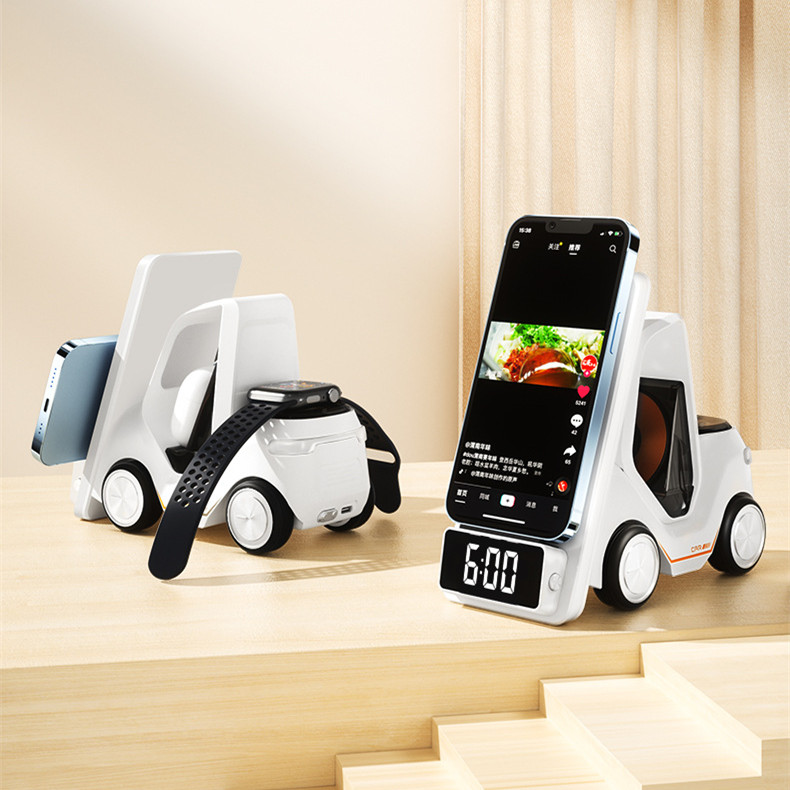 3-in-1 Wireless Charging Stand - Premium Design
