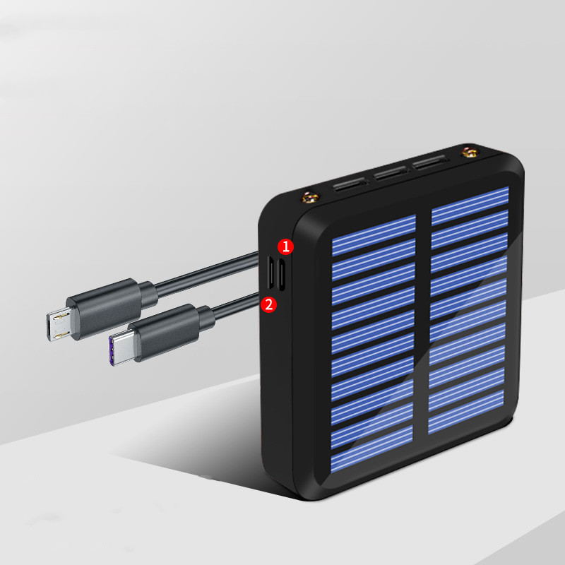 Mini External Battery - Solar Charging