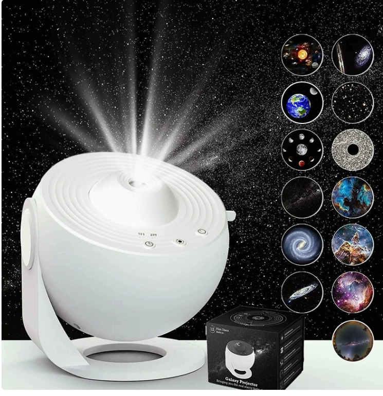 Galaxy Starry Sky Projector - 360° Rotation Night Light