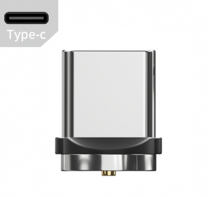 360° Rotating Magnetic USB-C / Apple / Micro-USB Cable - Fast Charging 