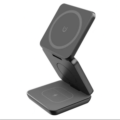 3-in-1 Wireless Charger - Foldable Stand