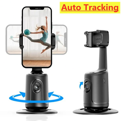 AI Smartphone Stabilizer - Auto-Tracking 360°