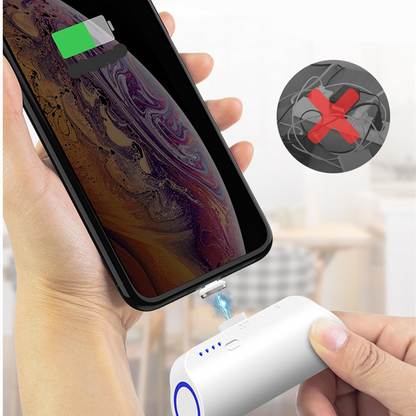 Mini Magnetic Power Bank - Fast Charge 3000mAh