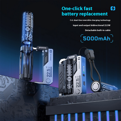 Tactical Type-C Cartridge Power Bank