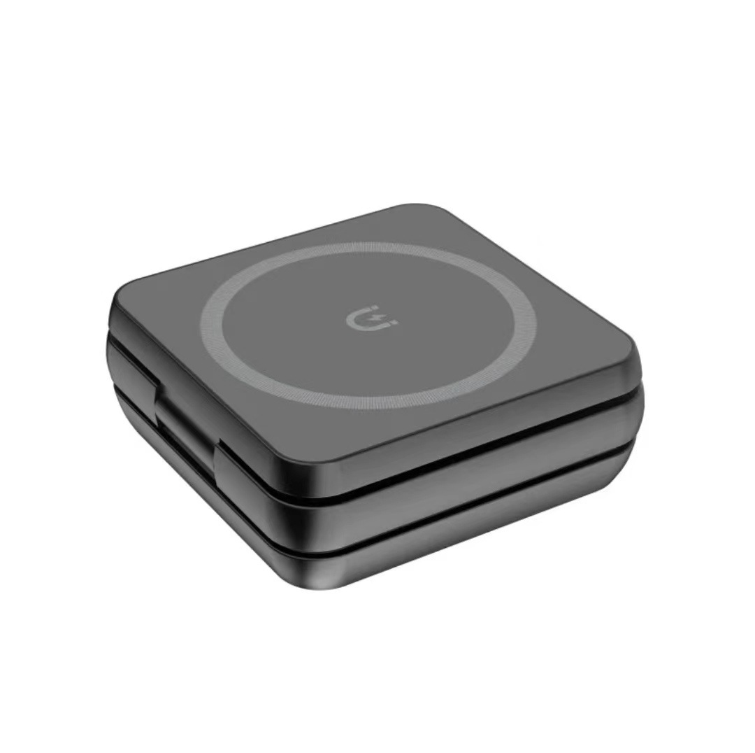 3-in-1 Wireless Charger - Foldable Stand