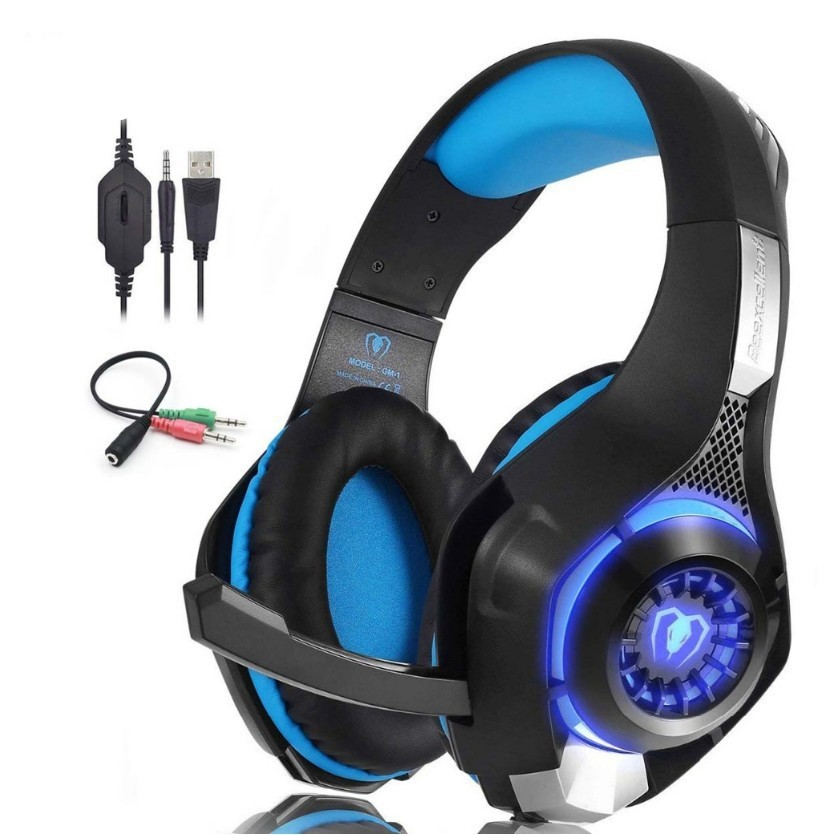 Gaming Headset - Surround Sound Built-in Microphone 