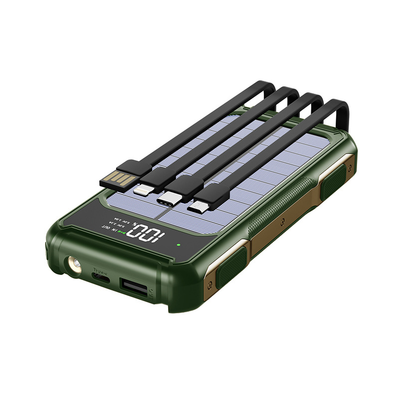 Batterie Externe Solaire - Puissant et Portable