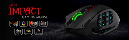 PRO Gaming Mouse – Redragon M908