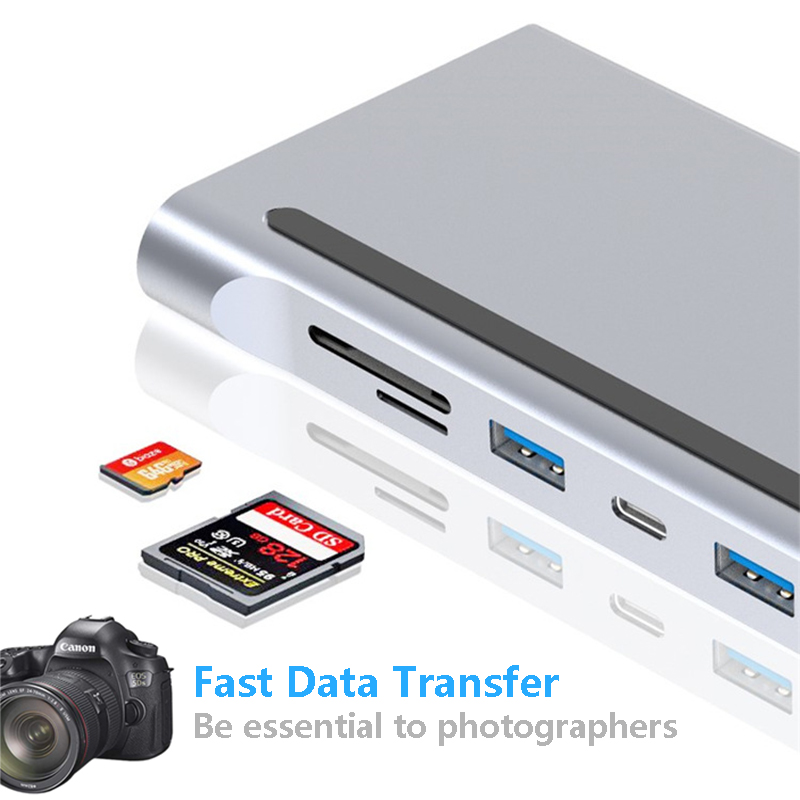 USB-C PC Hub - Multiport Docking Station