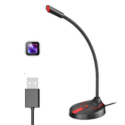 Gaming Desktop Microphone - High Quality Wired Jack / USB 
