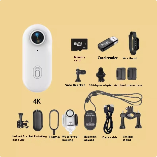 4K PRO Action Camera - 48MP Ultra-Compact Sports