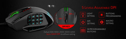 PRO Gaming Mouse – Redragon M908