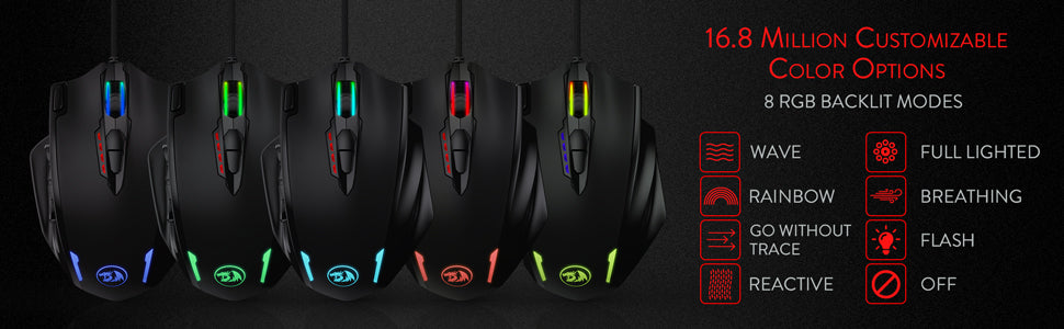 PRO Gaming Mouse – Redragon M908