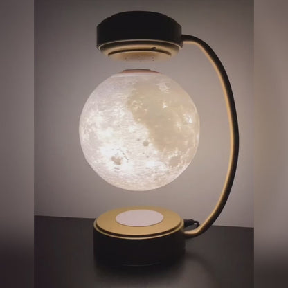 3D Moon Lamp - Magnetic Levitation