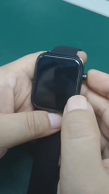 Smart Watch with 2-in-1 Wireless Earphones